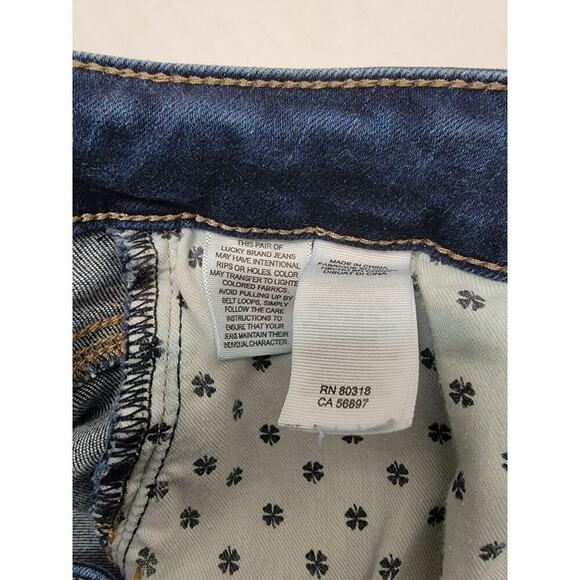 Lucky Brand Jeans Womens Plus 24W Emma Leggings Dark Was Stretch High Rise - Picture 7 of 12